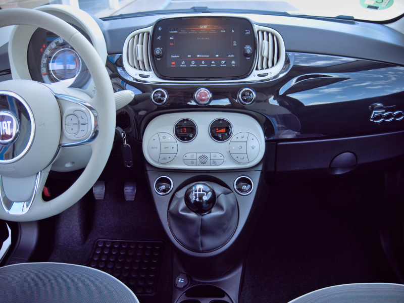 Fiat 500 1.2 69cv Negro