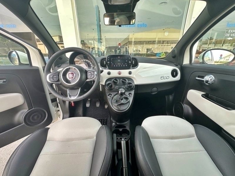 Fiat 500 Hybrid 70cv Blanco