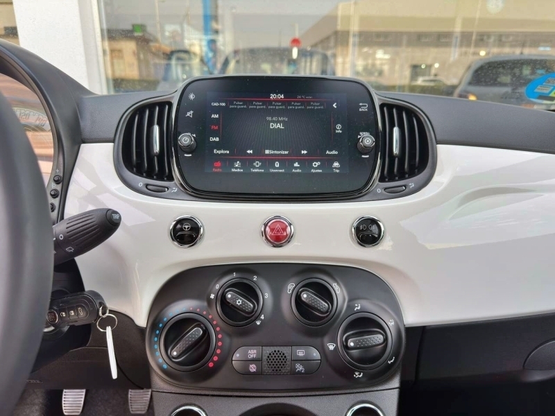 Fiat 500 Hybrid 70cv Blanco